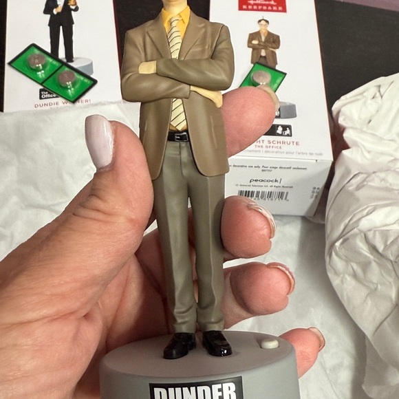 4 2023 Hallmark Keepsake Ornaments The Office, Parks and Recreation, Golden Girl - Picture 12 of 14